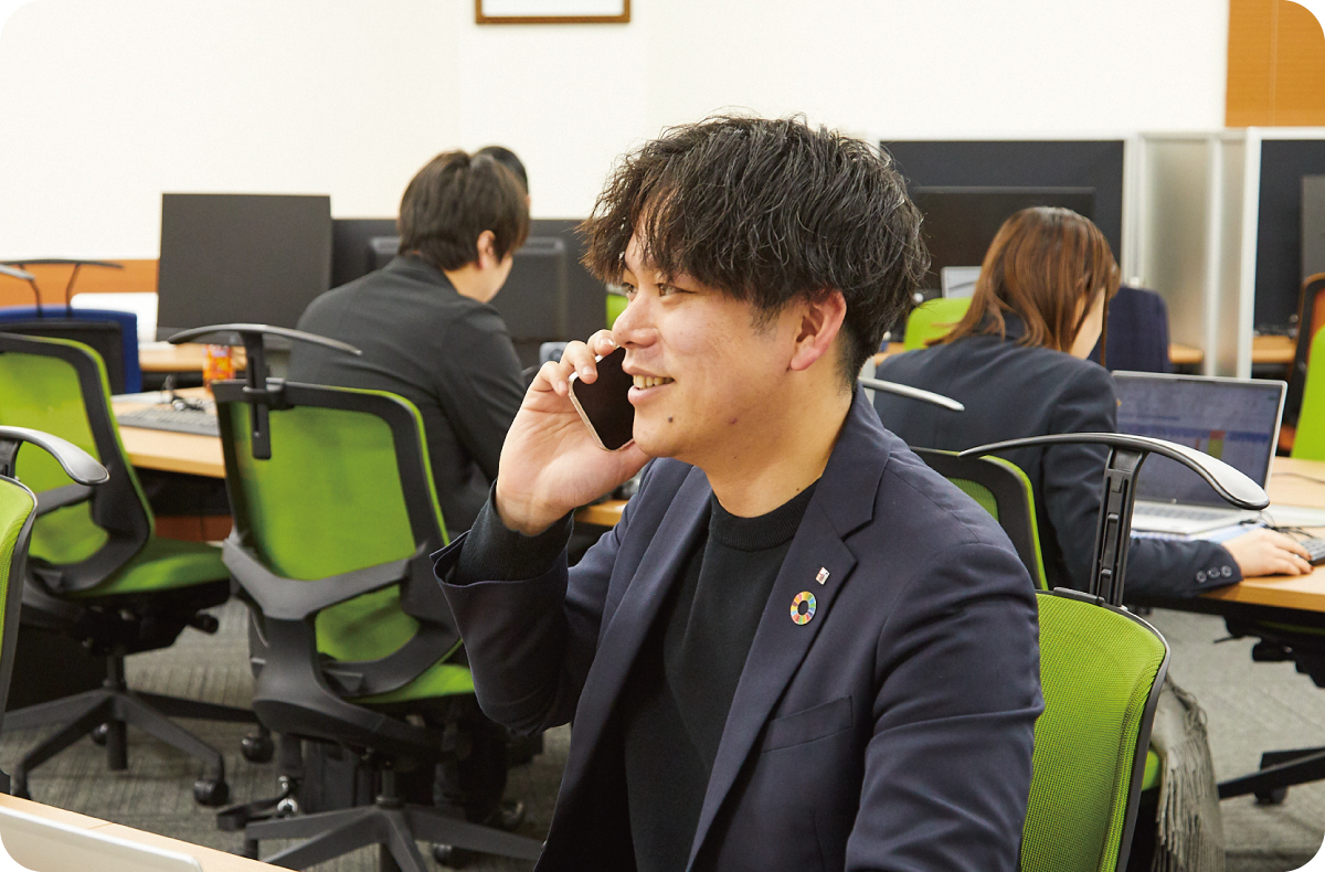 現在の仕事内容を教えてください