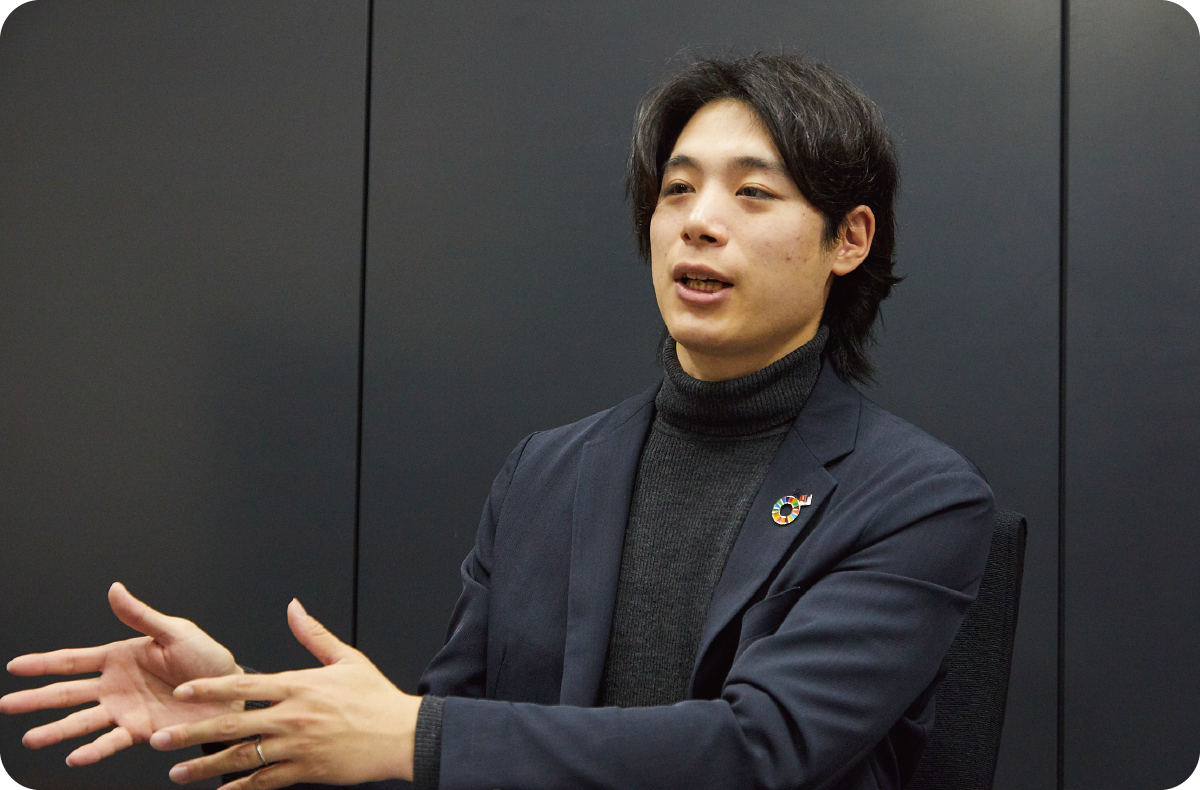 入社の動機について