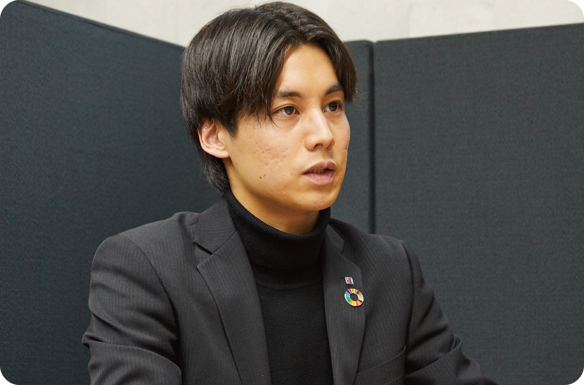 入社の動機について